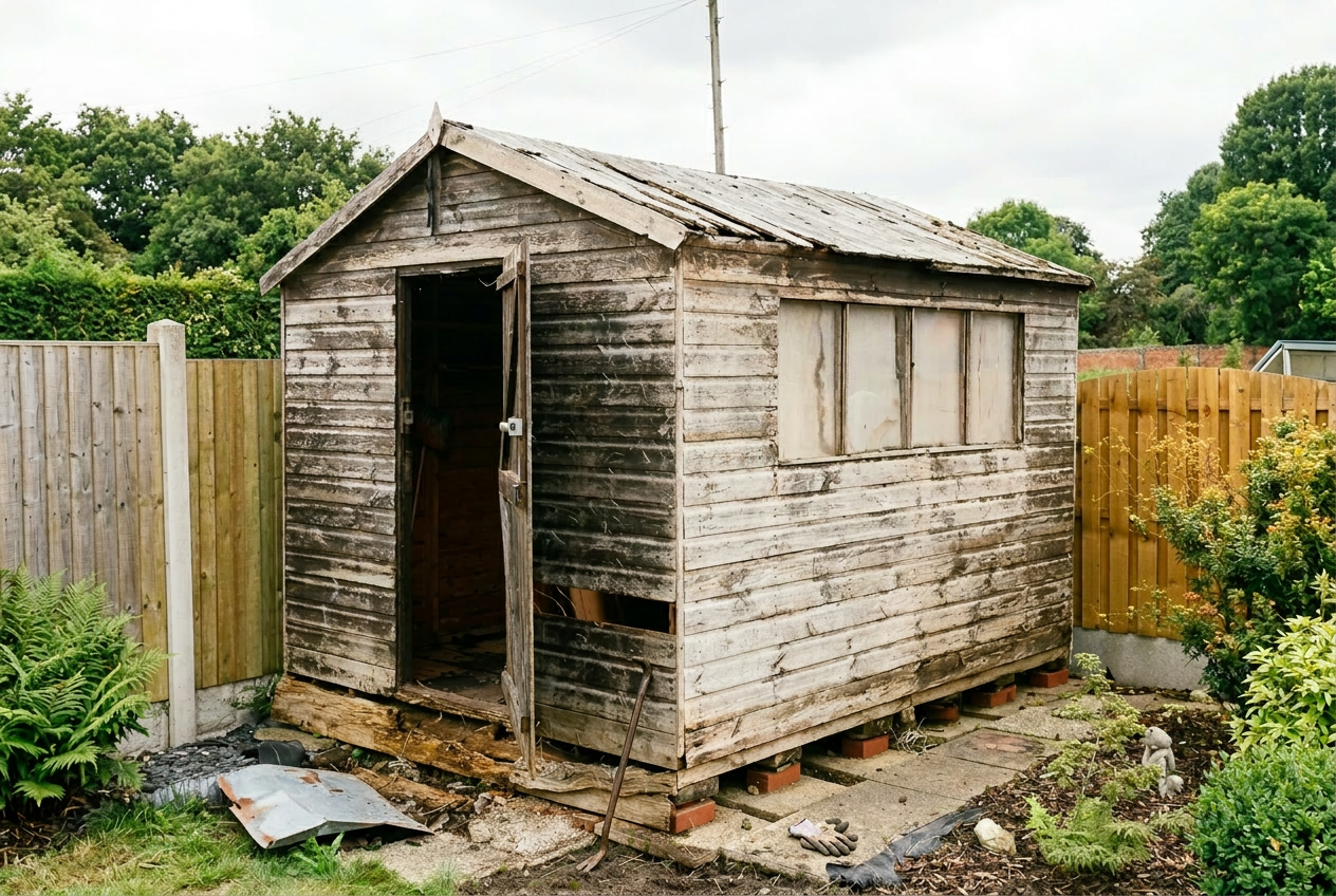 Light Demolition in Ayrshire by SK House Clearance and Rubbish Removal